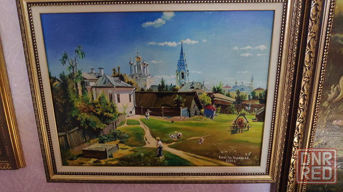 картина "московский дворик" Донецк - изображение 1