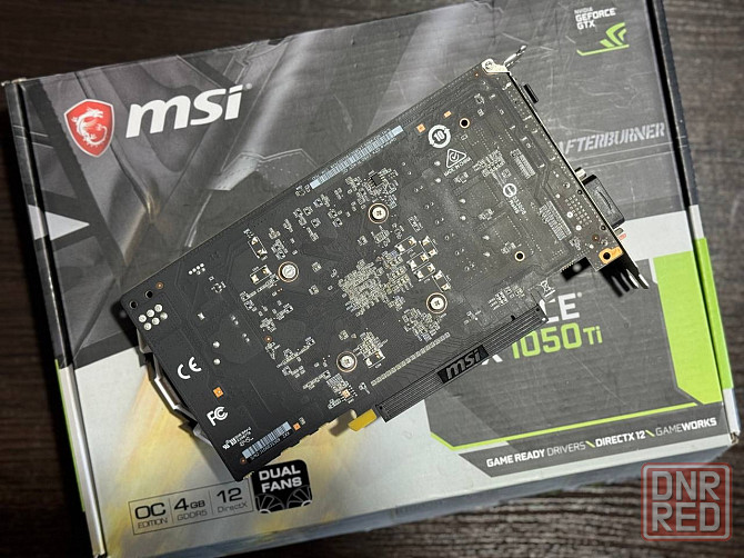 MSI NVIDIA GTX 1050TI Харцызск - изображение 2