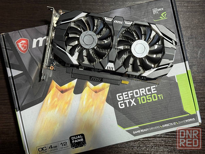 MSI NVIDIA GTX 1050TI Харцызск - изображение 1