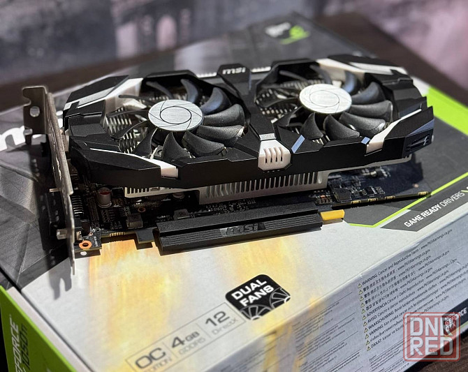 MSI NVIDIA GTX 1050TI Харцызск - изображение 3