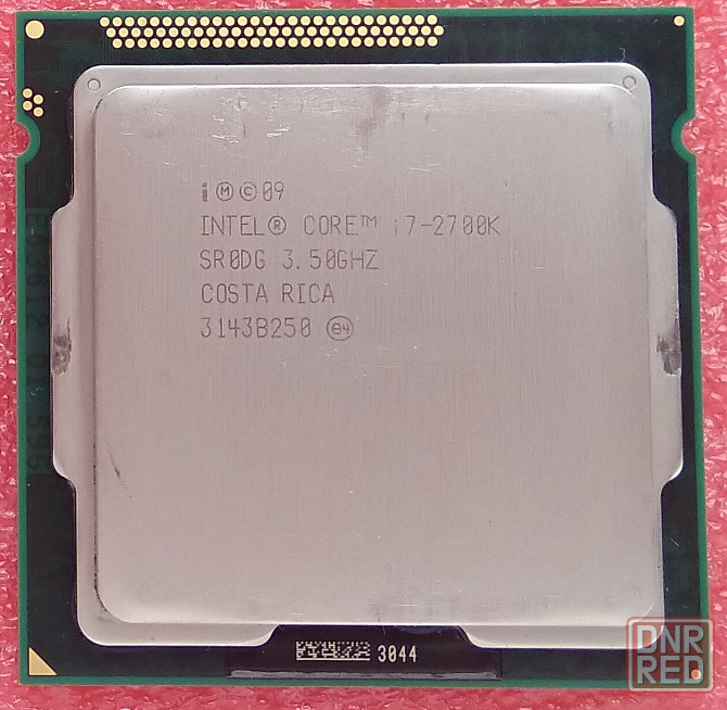 Core i7-2700K 3.5 GHz (8M Cache, up to 3.9 GHz) Socket 1155 - обмен на 160шт нерабочей памяти озу - Донецк - изображение 1