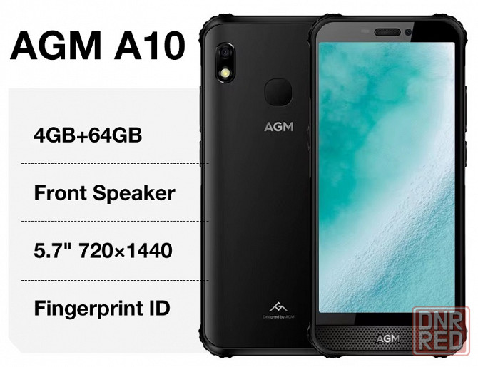 Новый защищенный AGM A10 4/64 NFC Донецк - изображение 1
