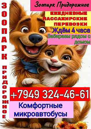 Пассажирские перевозки Зоопарк Придорожное Старобешевский район Донецк