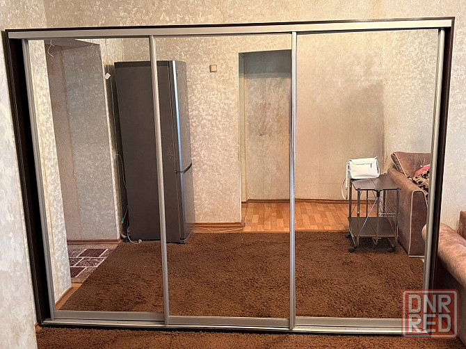 Продам шкаф купе раздвижной с зеркалами Макеевка - изображение 1
