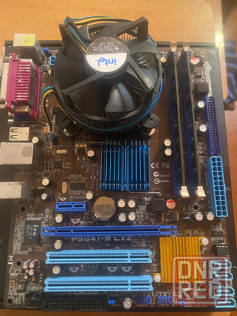 Core 2 quad q8300, ddr2 4gb комплект Макеевка - изображение 1