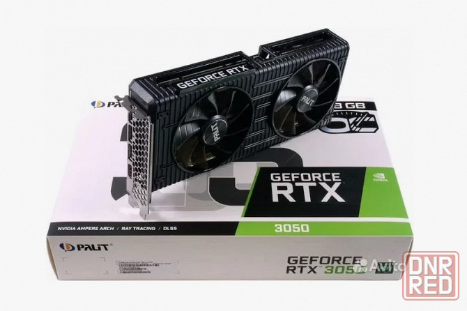 Видеокарта NVIDIA GeForce RTX 3050 Palit Dual Донецк - изображение 1