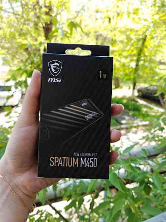SSD M.2 NVME MSI Spatium M450 1TB Донецк