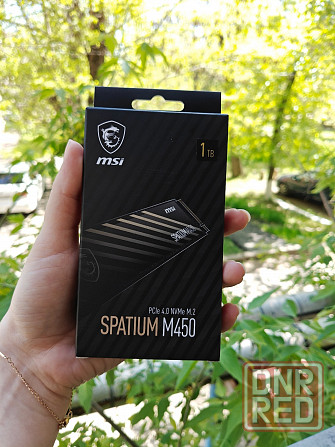 SSD M.2 NVME MSI Spatium M450 1TB Донецк - изображение 1