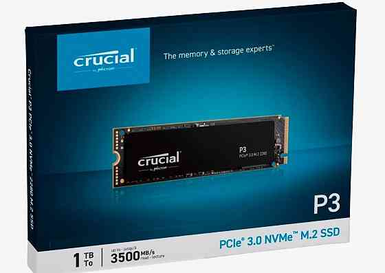 SSD M.2 NVME Crucial P3 Plus 1Tb OEM Донецк