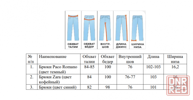Брюки костюмные Slim Fit Макеевка - изображение 7