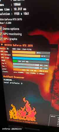 Продам RTX 3070 8gb Донецк