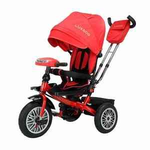 Велосипед трёхколёсный Lux mom с родительской ручкой Макеевка