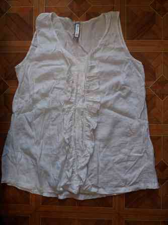 Продам блузу белую р.56 xxxl Донецк