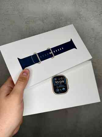 apple watch ultra 2 49mm titanium blue ocean band. оriginal. аКБ 100%. Донецк
