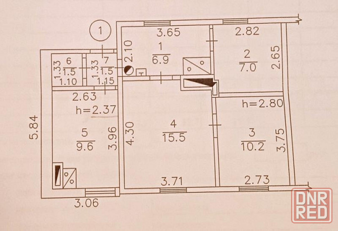 Продам дом 1/2 часть в районе ВАЗа Донецк - изображение 1