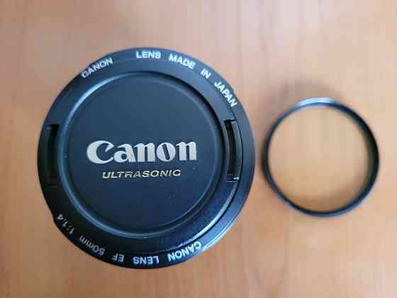 Объектив портретник canon ef 50mm f 1/4 USM + защитное стекло Донецк