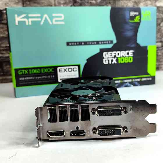 Видеокарта GTX1060 EXOC б/у Донецк