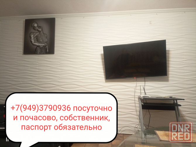 Сдам почасово 1 к кв вр-не Зелёного, 1700 час собственник Макеевка - изображение 1