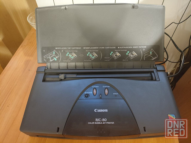 Портативный струйный принтер Canon BJC-80 Донецк - изображение 1
