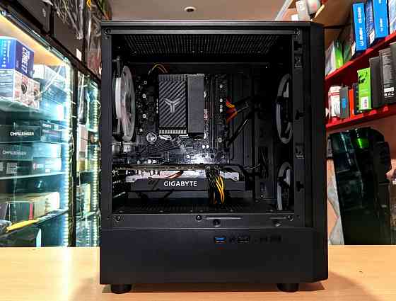 игровой пк ryzen 5 5500 и gtx 1660 super Донецк