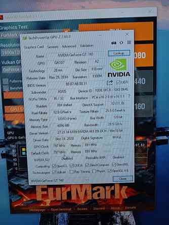 Низкопрофильная видеокарта Gt 740 4 g Донецк