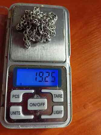 Серебряная цепочка.76см. Донецк