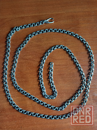 Серебряная цепочка.76см. Донецк - изображение 1