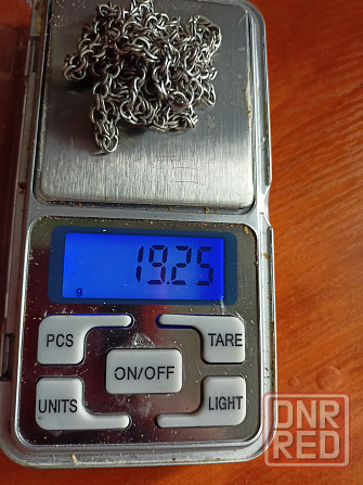 Серебряная цепочка.76см. Донецк - изображение 2