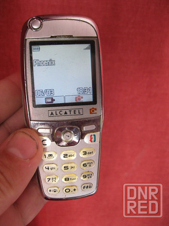 Раритетный телефон Alcatel BH4 (полностью рабочий) с аккумулятором и зарядным Донецк - изображение 1