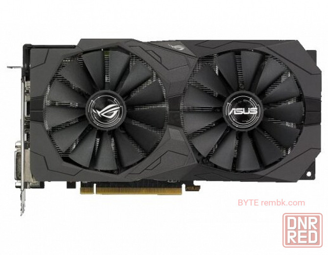 Видеокарта asus rog strix radeon rx570 oc 4gb (rog-strix-rx570-o4g-gaming) б/у | Гарантия Макеевка - изображение 1