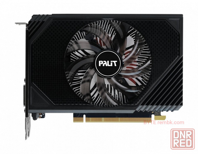 Видеокарта palit (ne63050s18je-1072f) geforce rtx 3050 6gb stormx oc по доступной цене в макеевке дн Макеевка - изображение 1