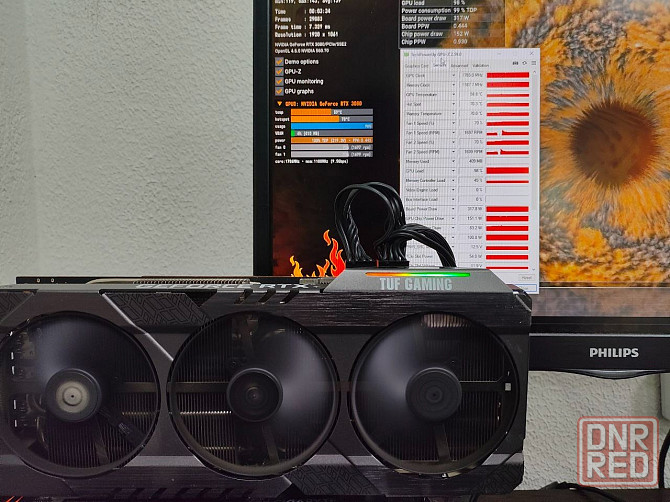 Видеокарта NVIDIA GeForce RTX 3080 ASUS TUF Gaming Донецк - изображение 1