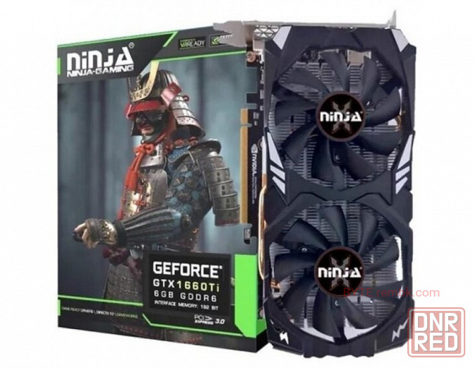 Видеокарта sinotex geforce gtx 1660 ti ninja 6g | Гарантия Макеевка - изображение 1