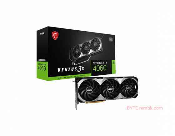 Видеокарта msi geforce rtx 4060 ventus 3x 8g oc по доступной цене в макеевке днр | Гарантия Макеевка
