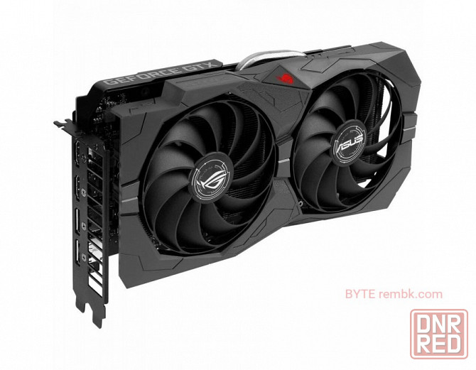 Видеокарта asus rog strix geforce gtx 1660 super oc 6gb б/у | Гарантия Макеевка - изображение 1