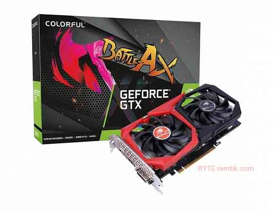 Видеокарта colorful gtx 1650 ex 4gd6-v 4gb gddr6 128bit dvi pd hdmi 2fan rtl | Гарантия Макеевка