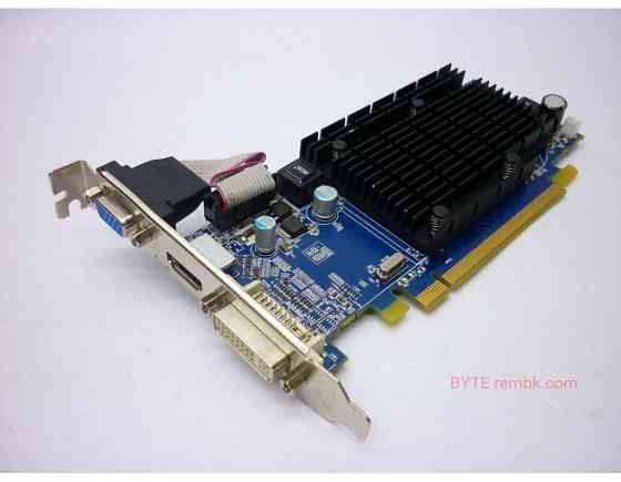 Видеокарта sapphire radeon hd 4350 1g silent б/у | Гарантия Макеевка