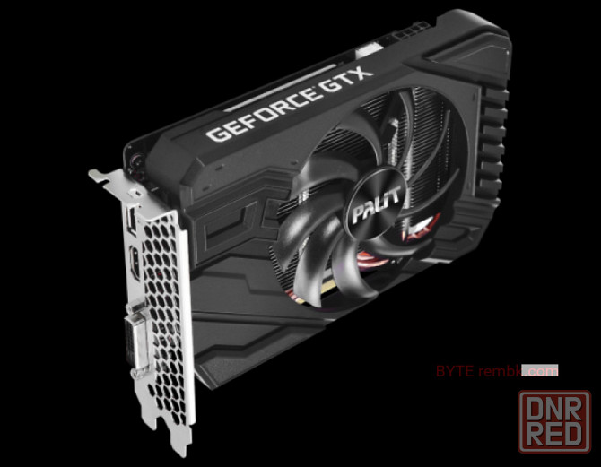 Видеокарта palit gtx1660ti stormx 6g pcie16 gddr6 б/у в макеевке днр | Гарантия Макеевка - изображение 1