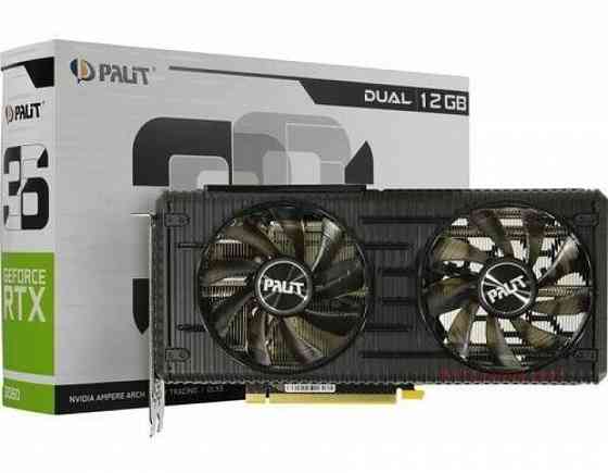 Видеокарта palit geforce rtx 3060 dual 12 gb (ne63060019k9-190ad), retail в макеевке днр | Гарантия Макеевка
