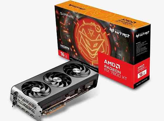 Видеокарта AMD Radeon RX 7800 XT Sapphire Nitro+ Донецк