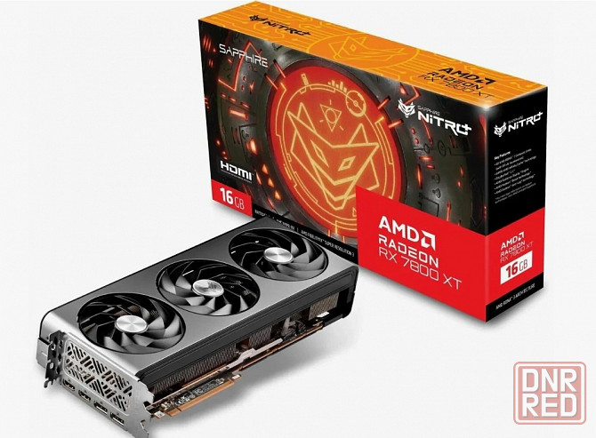 Видеокарта AMD Radeon RX 7800 XT Sapphire Nitro+ Донецк - изображение 1