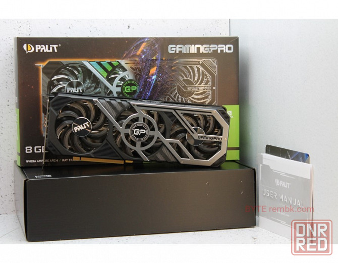 Видеокарта palit geforce rtx 3070 ti gamingpro 8gb (ned307t019p2-1046a) б/у в макеевке днр | Гаранти Макеевка - изображение 1