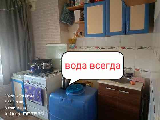 Сдам посуточно 1 к кв с водой постоянно из крана, со свежим ремонтом 5000р уже с торгом , собственн Макеевка