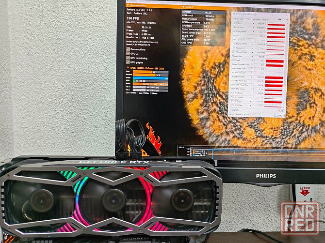 Видеокарта NVIDIA GeForce RTX 3070 Gainward Phoenix Донецк - изображение 1
