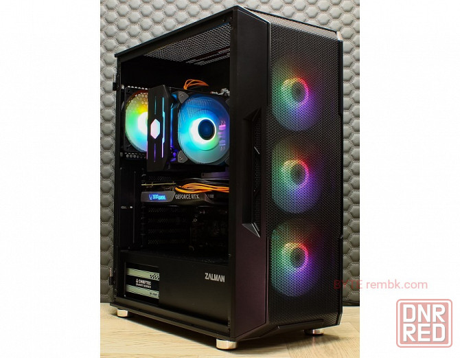 Игровой компьютер byte-gameslayer | i5-13600kf | 700w | m.2 ssd 1tb | 32gb ddr5 | geforce rtx 4070 | Макеевка - изображение 1