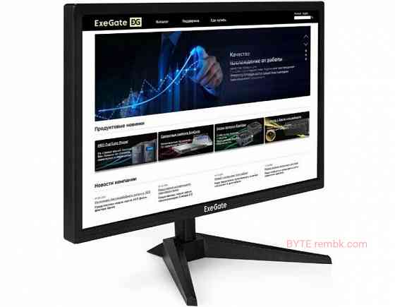 Монитор 27 exegate eb2700 (tn led grade a+, fhd, 1920x1080@60гц, 16:9, 200cd/m2, 1000:1, 178/178, 5m Макеевка