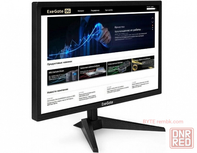 Монитор 27 exegate eb2700 (tn led grade a+, fhd, 1920x1080@60гц, 16:9, 200cd/m2, 1000:1, 178/178, 5m Макеевка - изображение 1