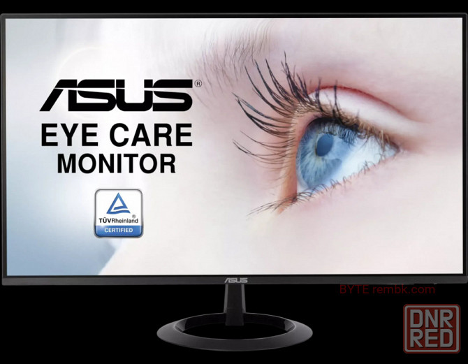 Монитор 27" asus vz27ehe, ips, 1920x1080, 75 гц (90lm07b3-b02470), черный | Гарантия Макеевка - изображение 1