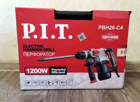 Мощный Перфоратор P.I.T. PBH26-C4 - 1200 Вт 4.7 Дж Донецк