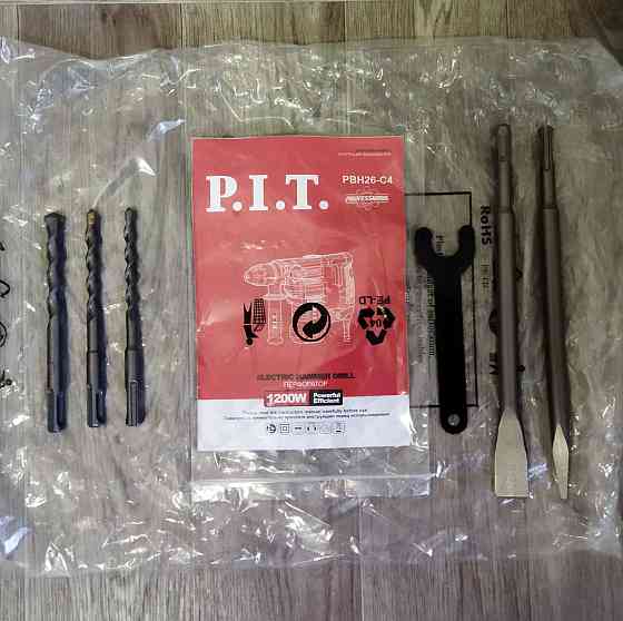 Мощный Перфоратор P.I.T. PBH26-C4 - 1200 Вт 4.7 Дж Донецк